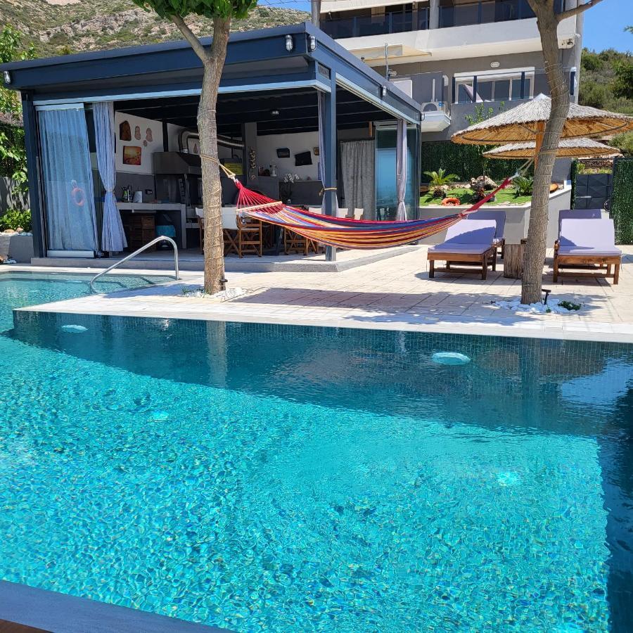 Stergiou Luxury Apartments With Shared Pool Anavyssos Exterior photo